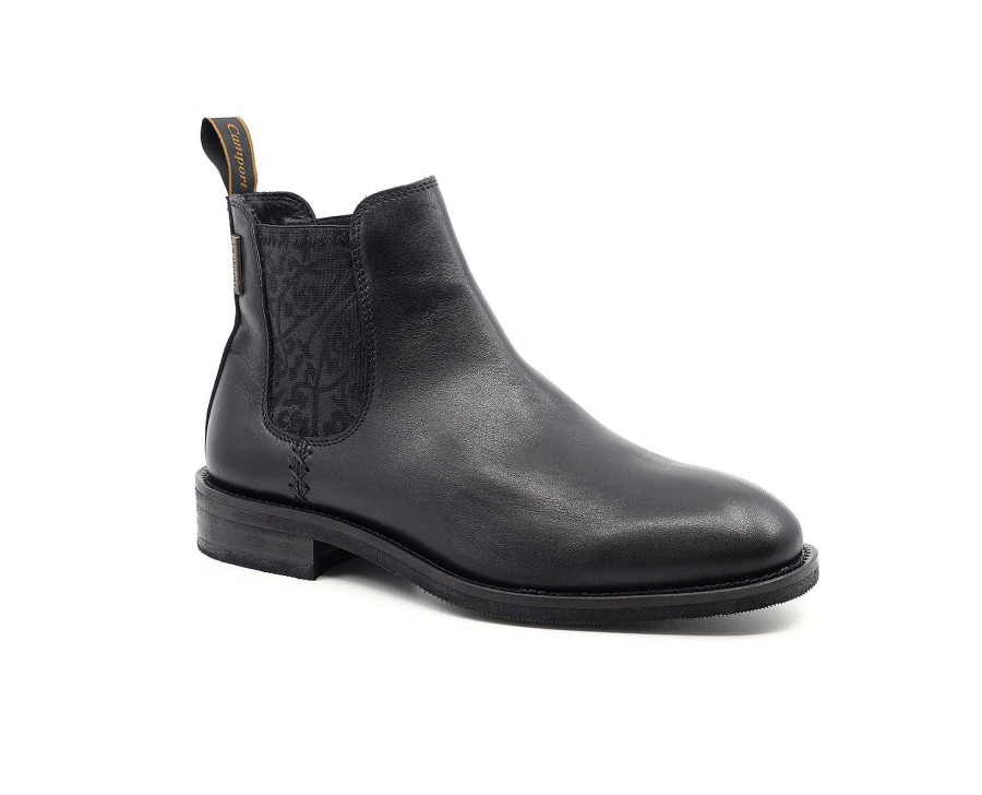 Botas Chelsea | Camport Bota Chelsea Fashion Light Preto Midnight