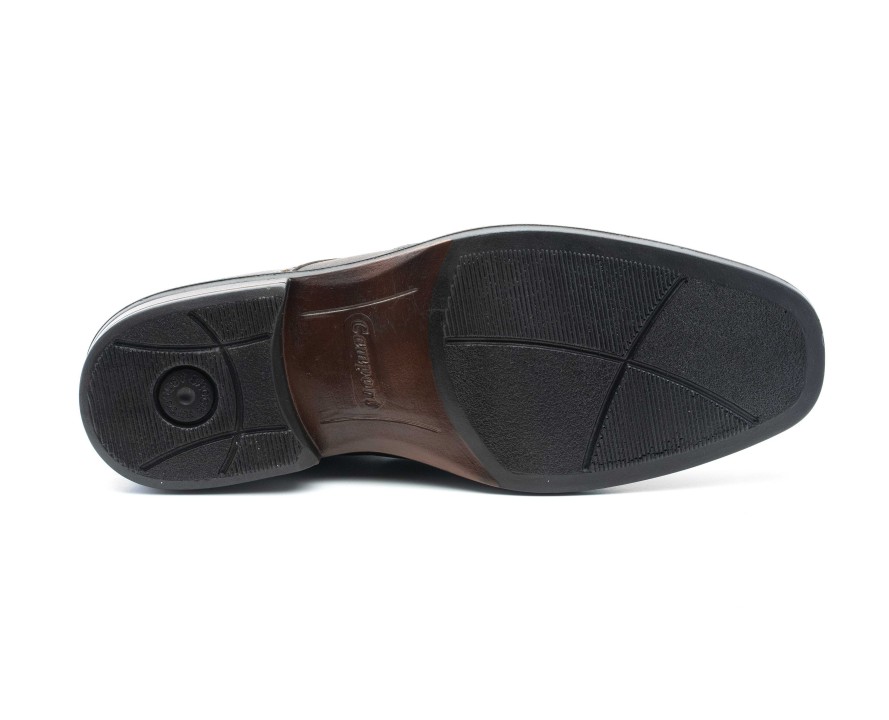 Sapatos | Camport Sapato New Nobleman Stretch Castanho Escuro