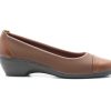 Sapatos | Camport Sapato Dress Code Stretch Castanho