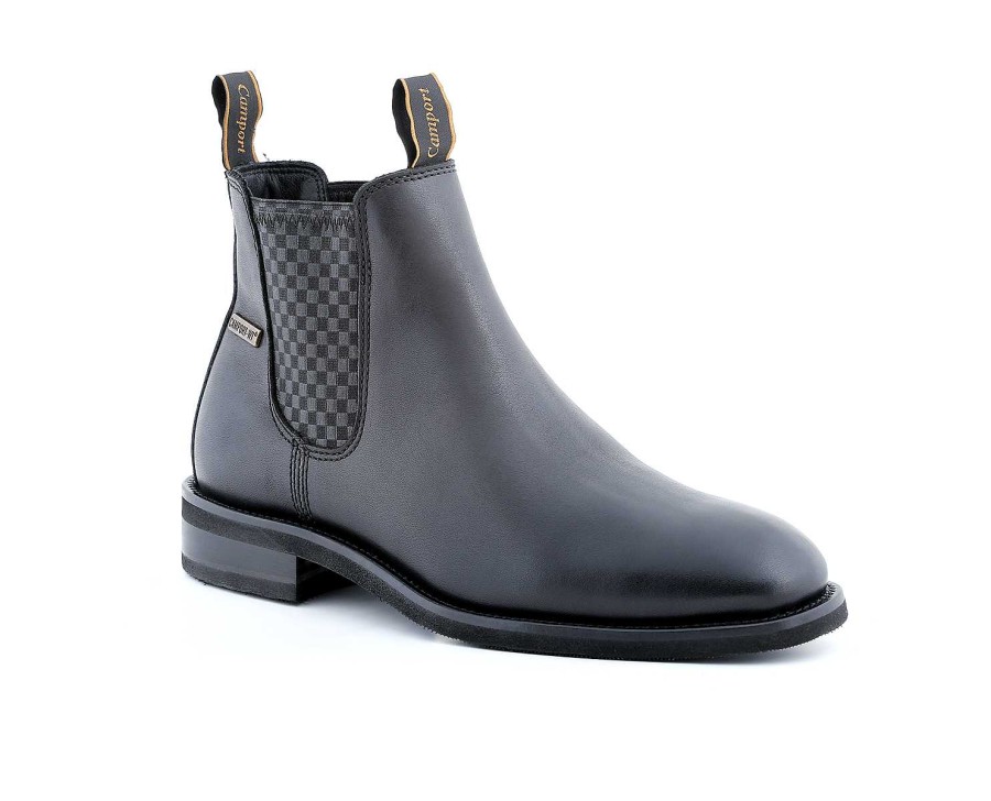 Botas Chelsea | Camport Bota Chelsea Fashion Light Preto