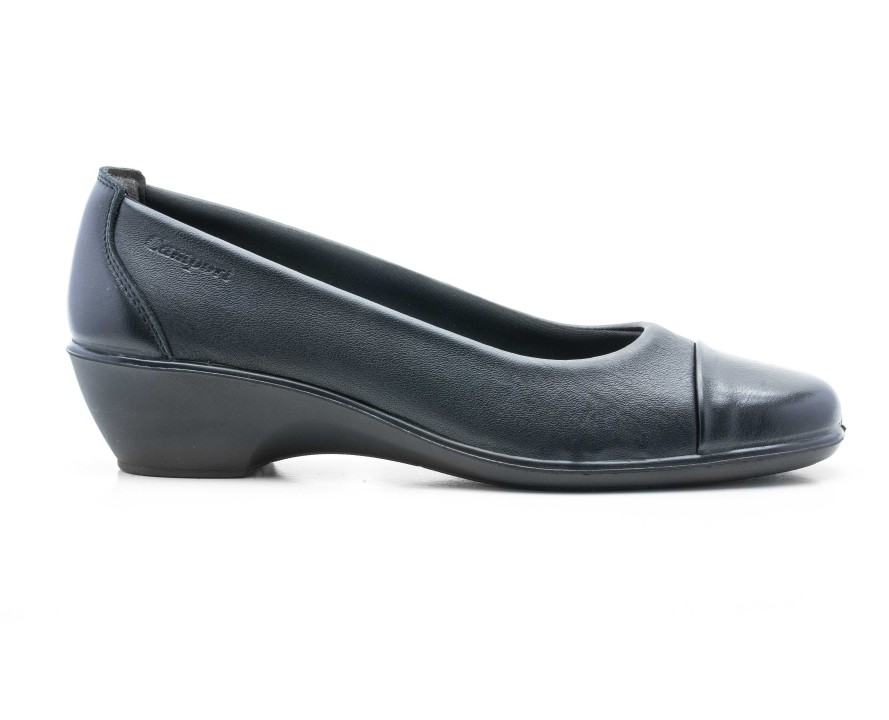 Sapatos | Camport Sapato Dress Code Stretch Preto Midnight