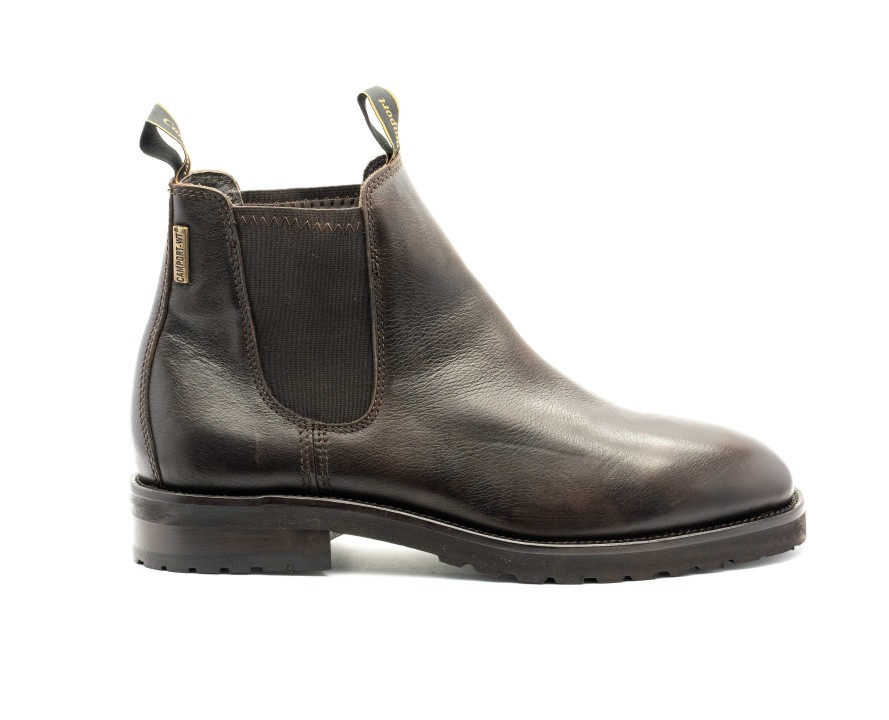 Botas Chelsea | Camport Bota Chelsea Fashion Light Castanho Escuro