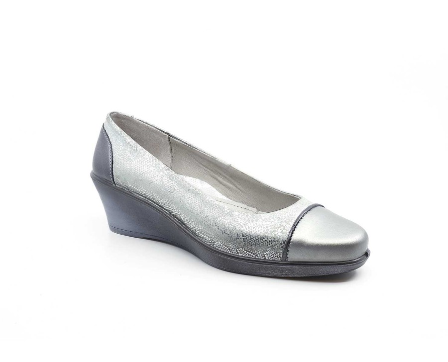 Sapatos | Camport Sapato Silver Cinzento Claro