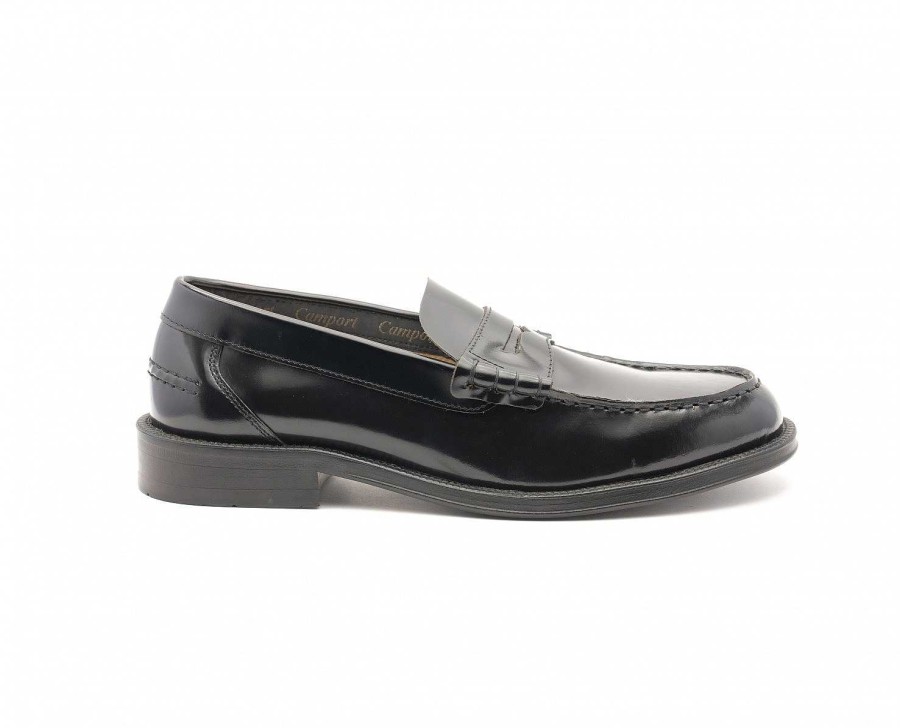 Mocassins | Camport Sapato Premium Preto