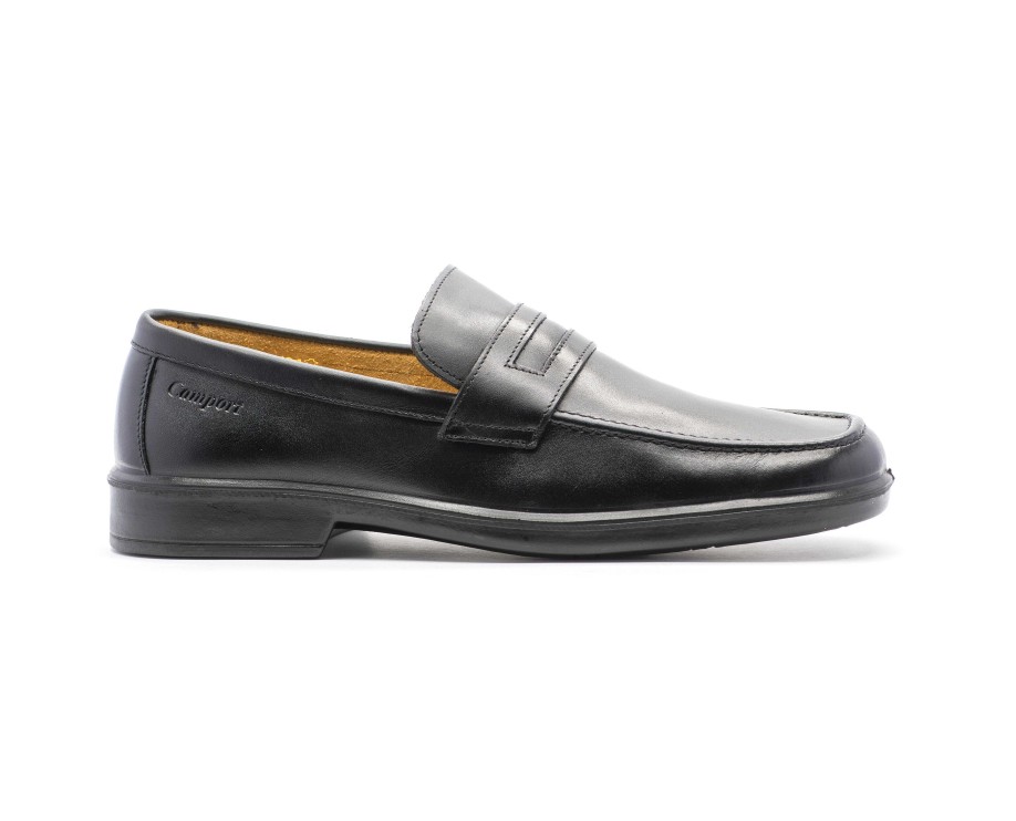 Mocassins | Camport Sapato Profissional Preto