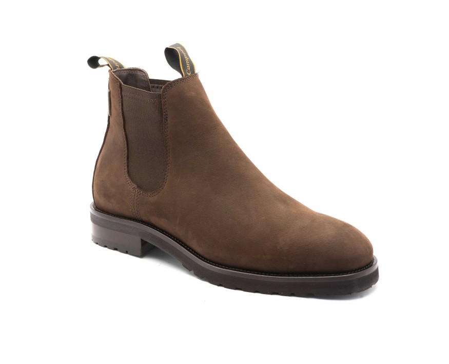 Botas Chelsea | Camport Bota Chelsea Fashion Light Castanho Escuro