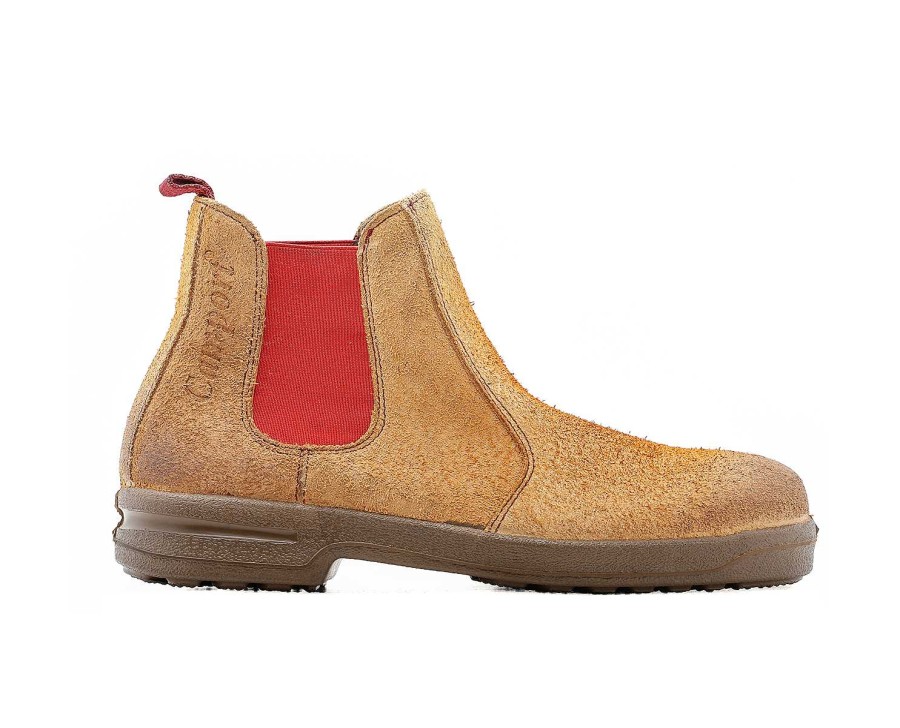 Botas Chelsea | Camport Bota Festival Camel Vermelho