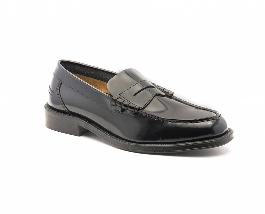 Mocassins | Camport Sapato Premium Preto