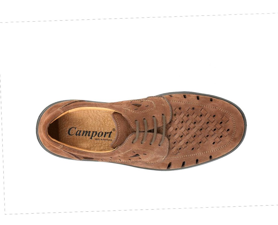 Sapatos | Camport Sapato Air System Castanho Claro