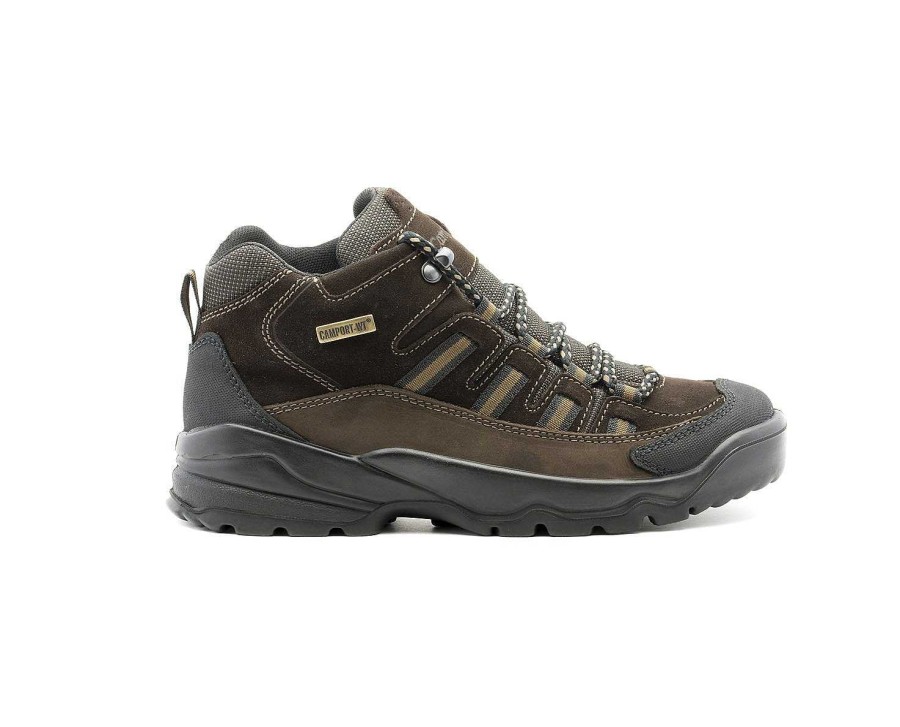 Outdoor | Camport Bota Trekking Castanho Escuro