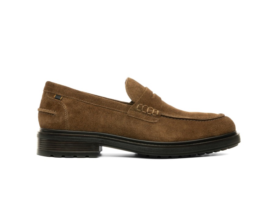 Mocassins | Camport Mocassin Premium Ii Suede Castanho