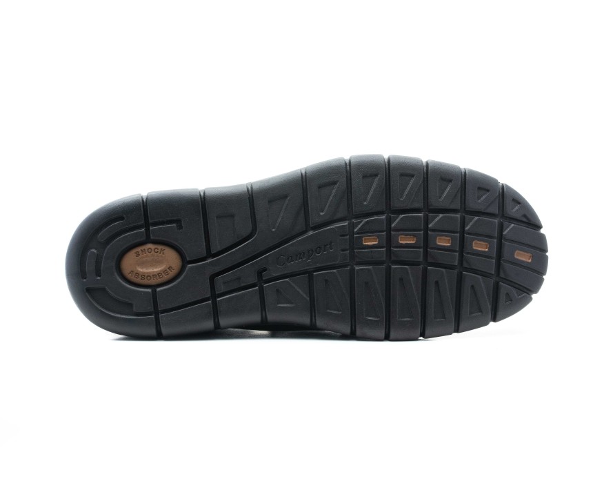 Mocassins | Camport Sapato Walking Preto