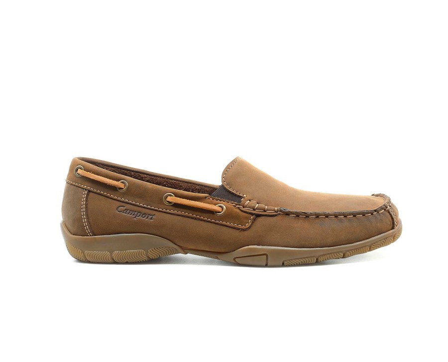 Mocassins | Camport Sapato Urban Adventure Castanho Claro