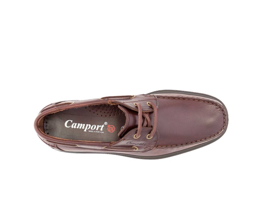 Sapatos | Camport Sapato Pu Boat Castanho